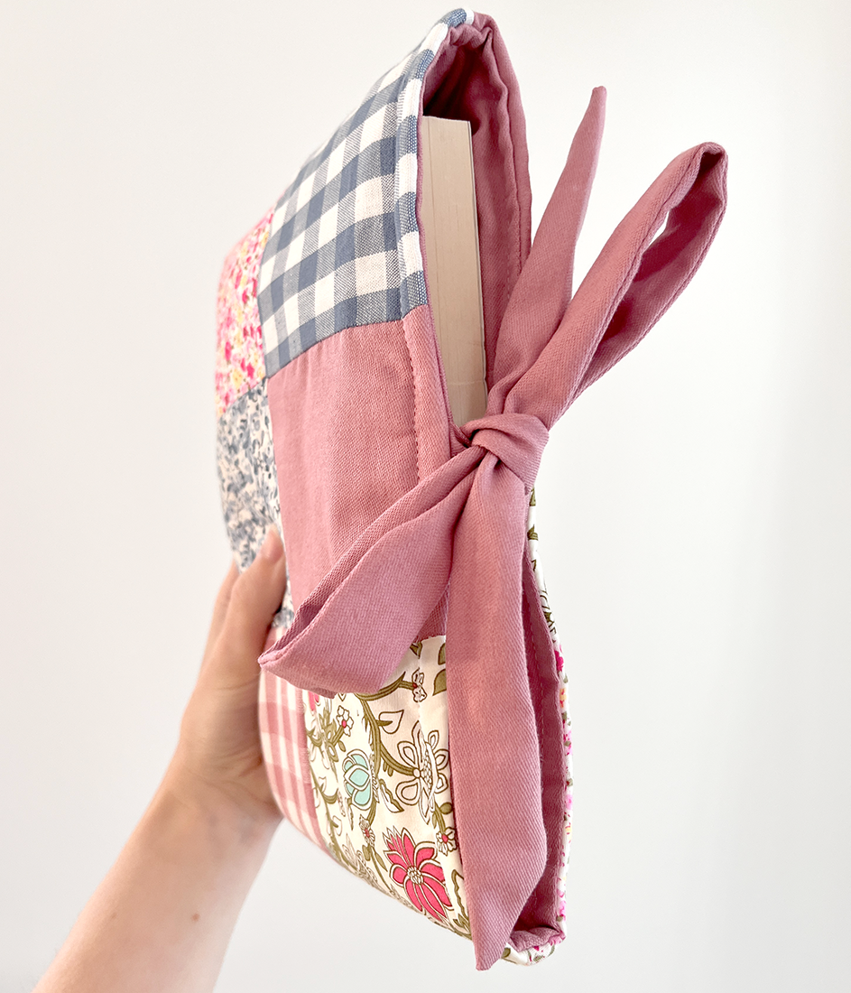 Handmade Spring Book Sleeve