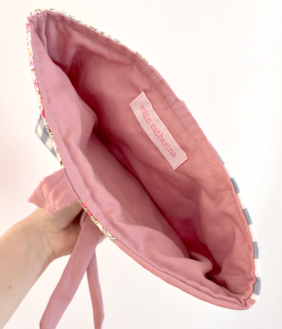 Handmade Spring Book Sleeve