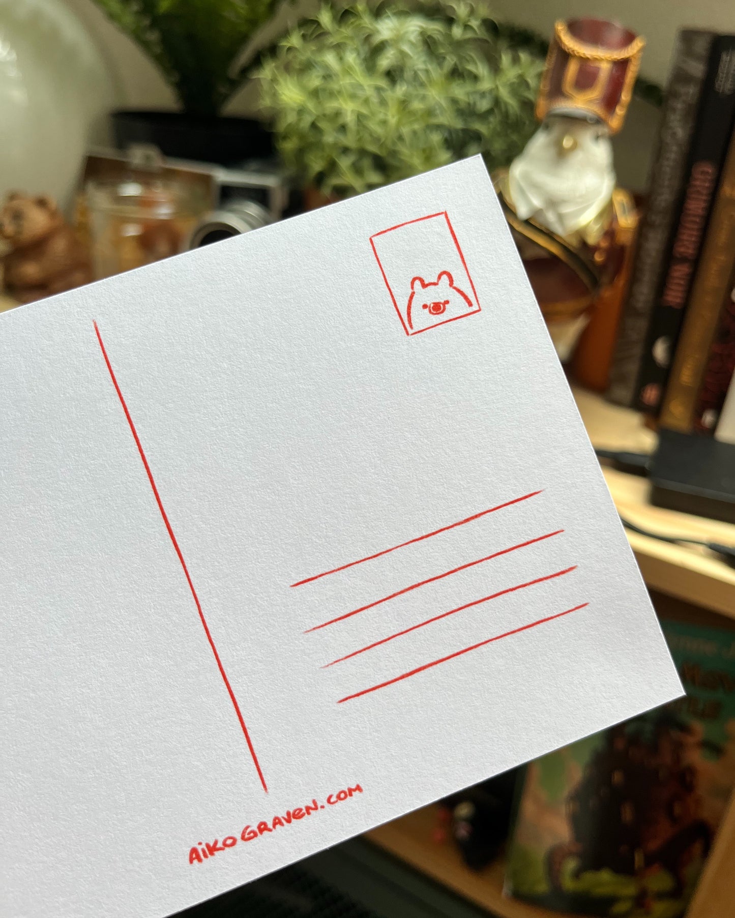 Moving bear | Greeting card