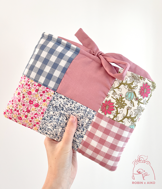 Handmade Spring Book Sleeve