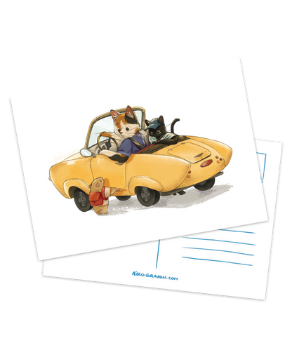 Asking directions | Greeting card
