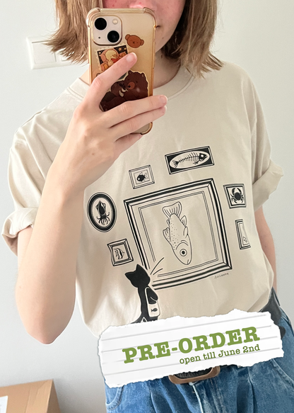 [PRE-ORDER] Cat Gallery | Oversized T-shirt