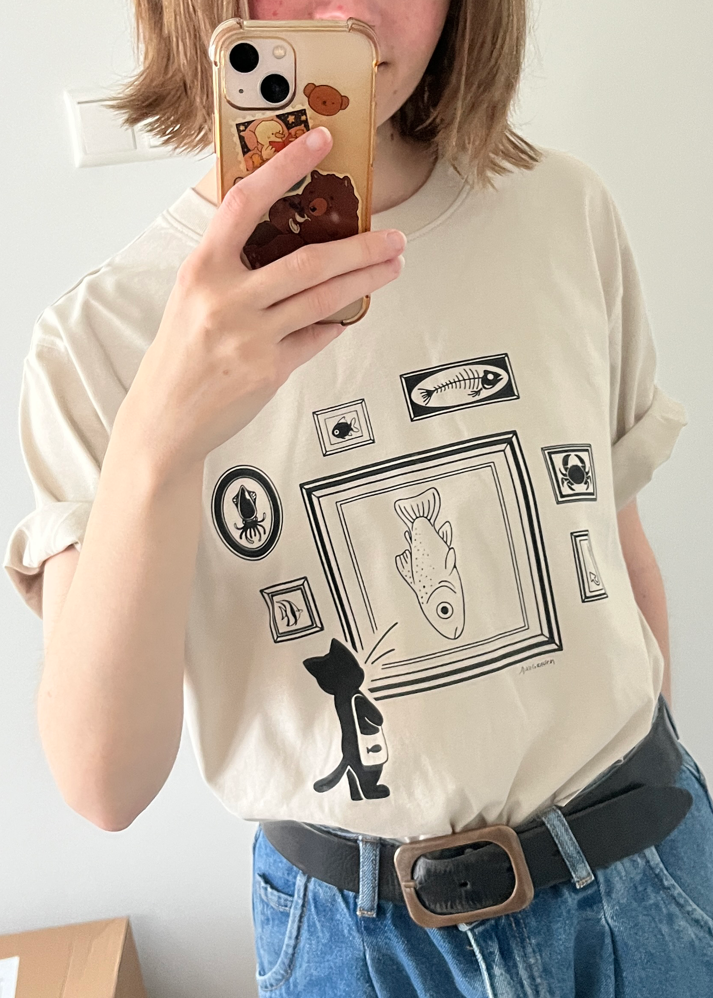 Cat Gallery | Oversized T-shirt
