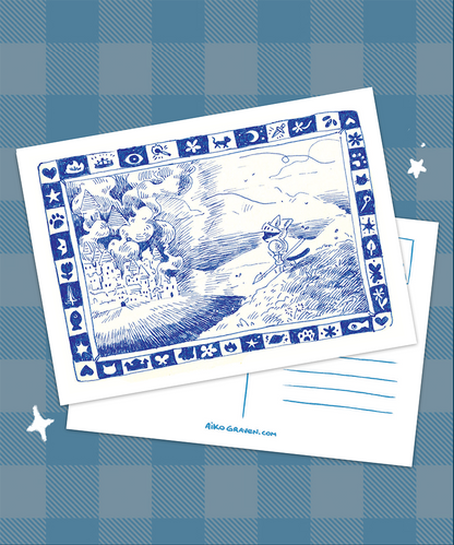 Knight cat | Greeting card