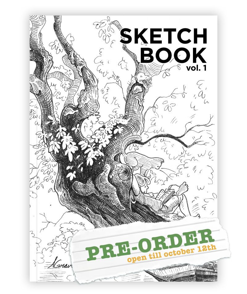 [PRE-ORDER] Sketchbook zine vol.1