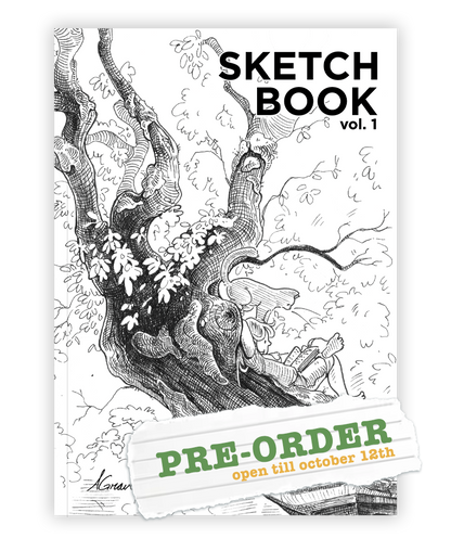 [PRE-ORDER] Sketchbook zine vol.1