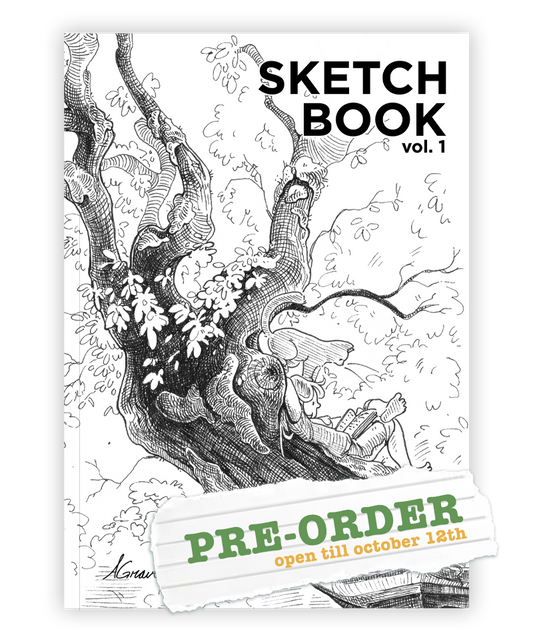 [PRE-ORDER] Sketchbook zine vol.1