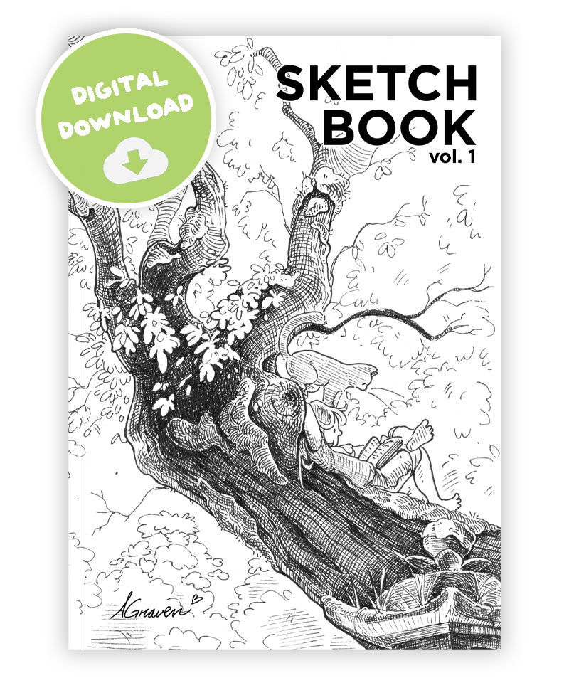 Sketchbook zine vol.1 | DIGITAL download