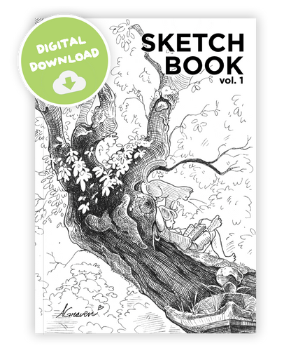 Sketchbook zine vol.1 | DIGITAL download